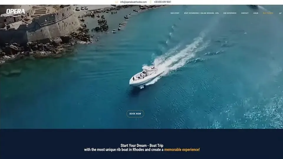 Opera Boat Rhodes – Θαλάσσιες εκδρομές